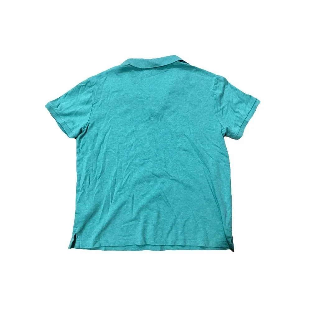 Polo Ralph Lauren Custom Slim Fit Polo L Turquoise